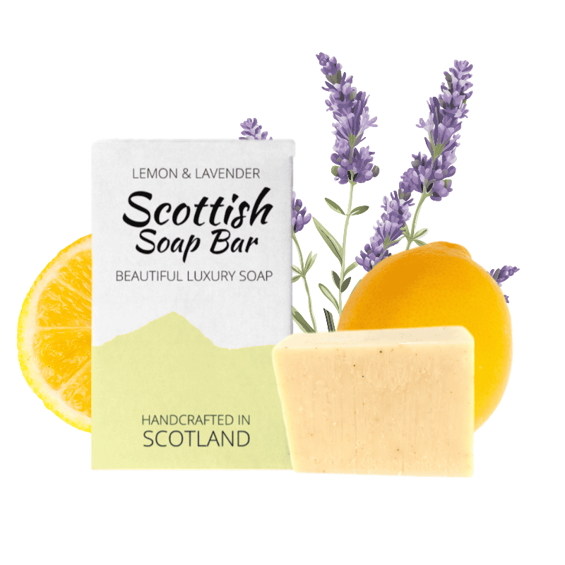 Scottish Soap Bar Lemon and lavender